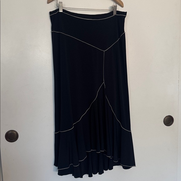 Max Studio Black Maxi 2 Piece Set - Picture 6 of 13